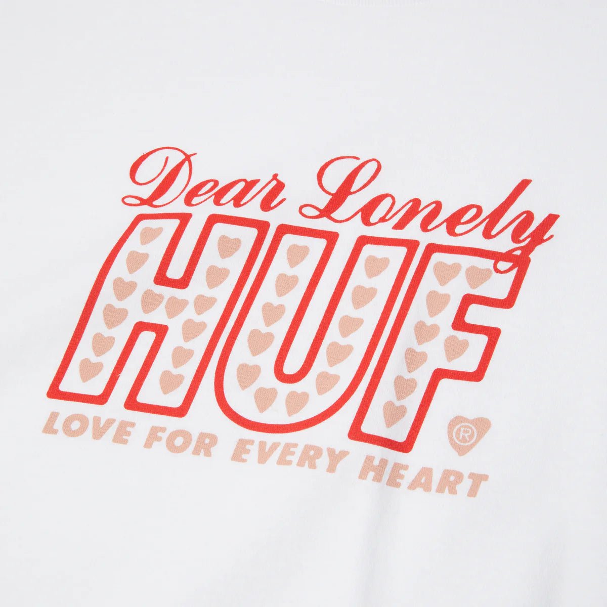 HUF | Lonely Hearts T-shirt – White - Kubanna