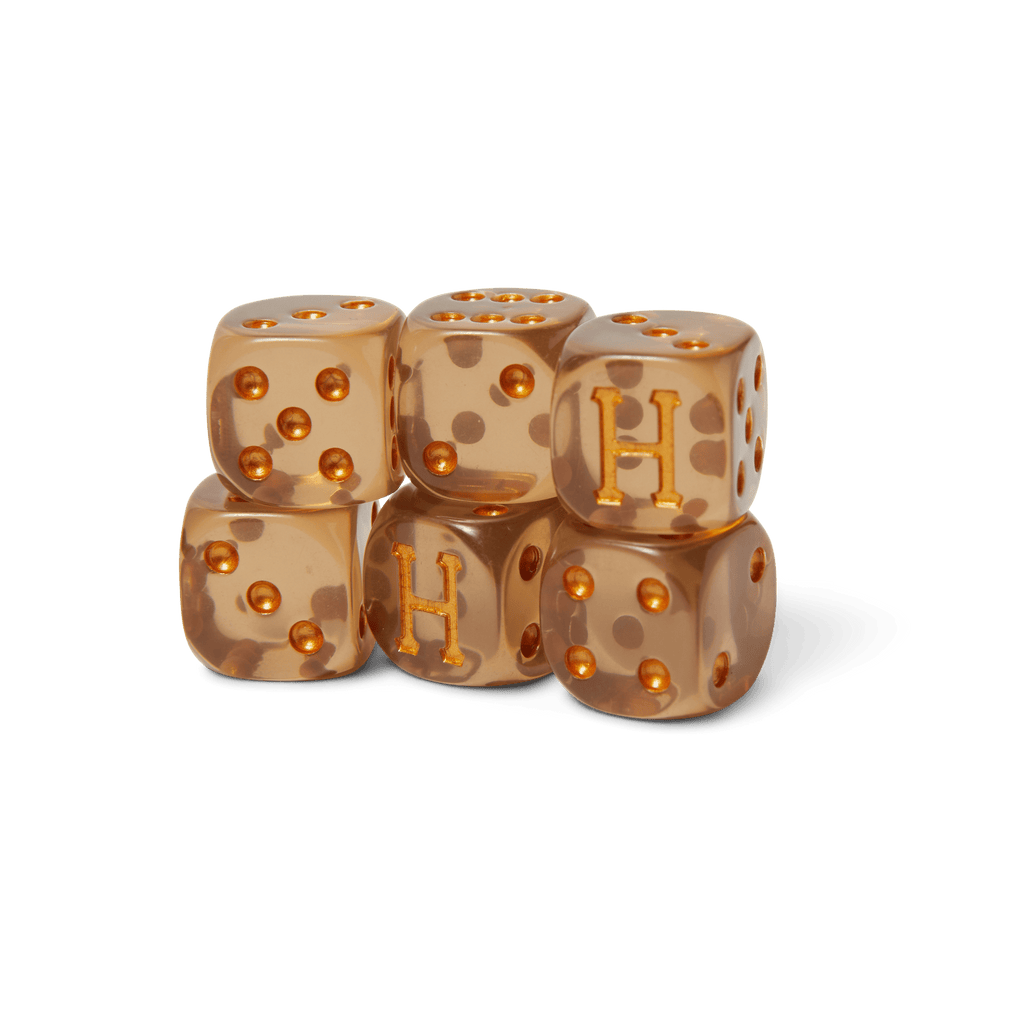 HUF Lux Dice Set - Brown - Kubanna