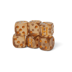 HUF Lux Dice Set - Brown - Kubanna