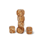 HUF Lux Dice Set - Brown - Kubanna