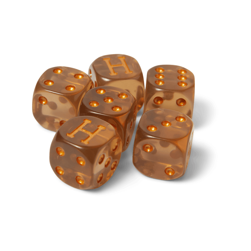 HUF Lux Dice Set - Brown - Kubanna