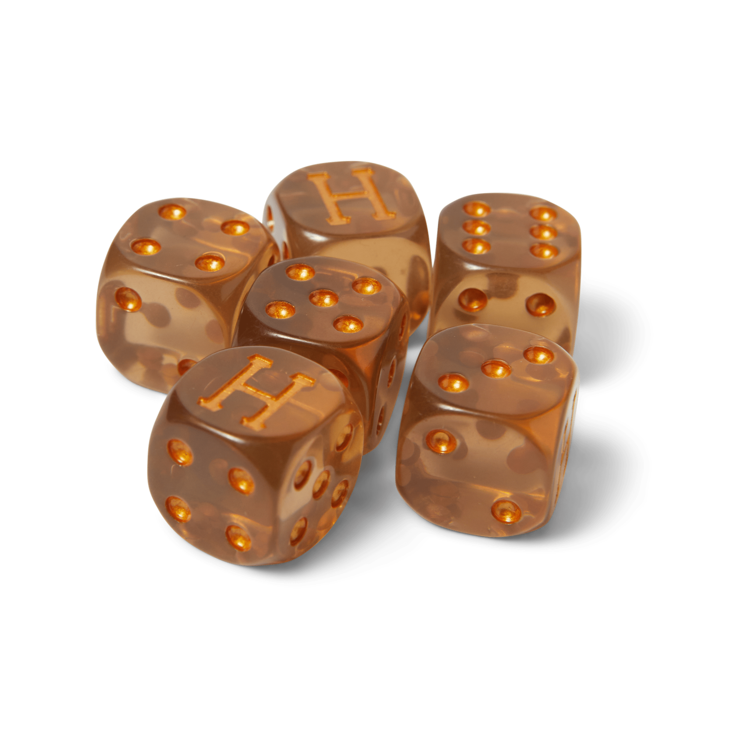 HUF Lux Dice Set - Brown - Kubanna