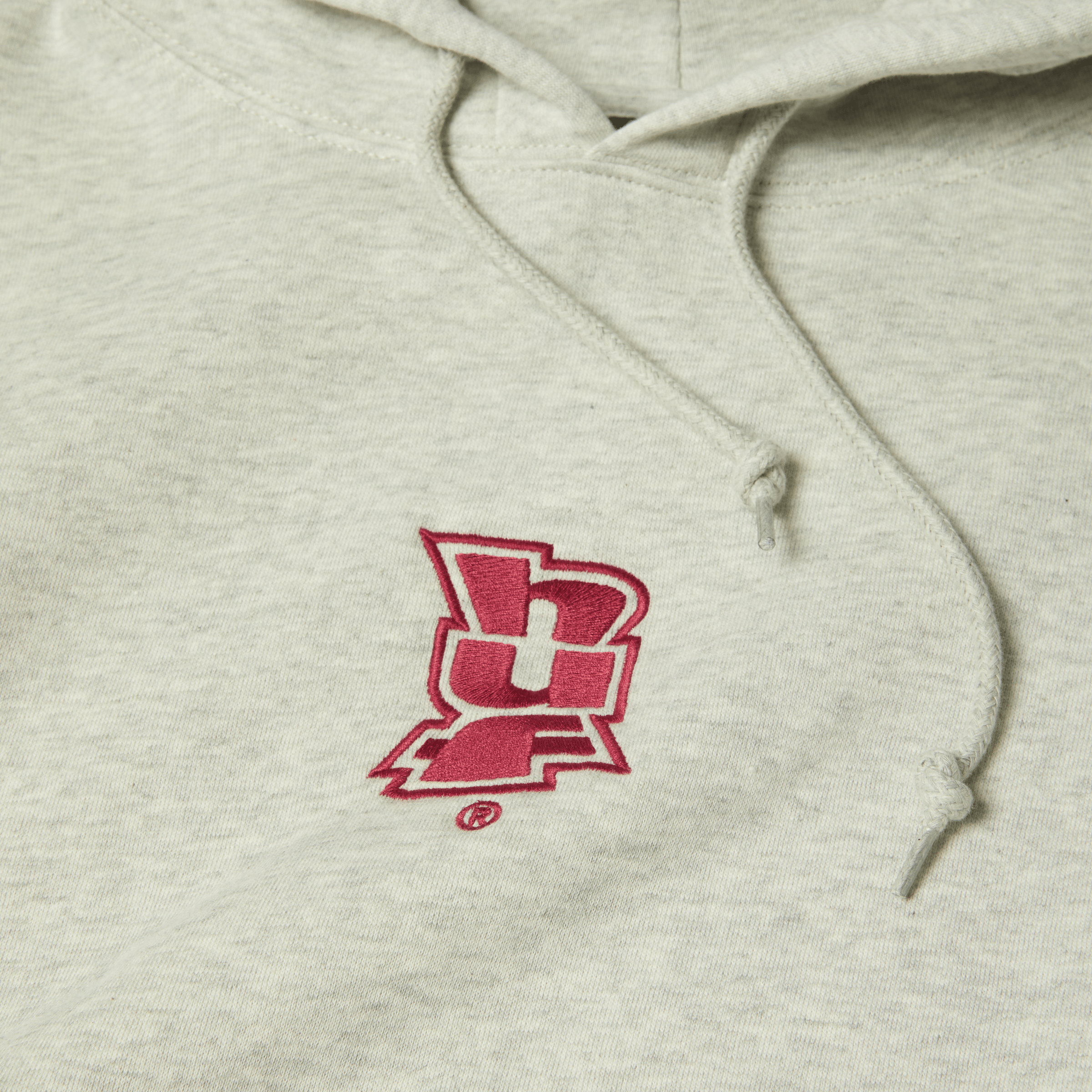 HUF Megablast Emb Hoodie - Ash Grey - Kubanna