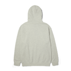 HUF Megablast Emb Hoodie - Ash Grey - Kubanna