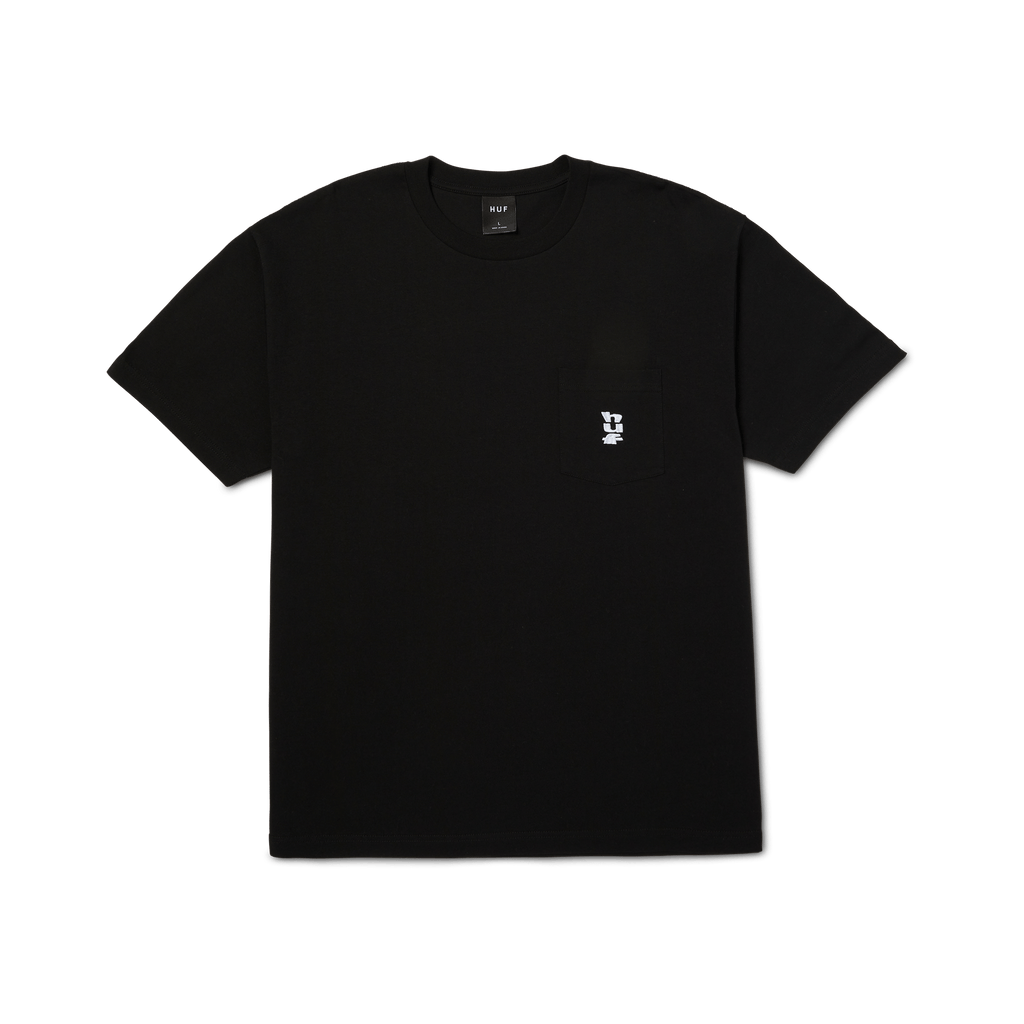 HUF Megablast Pocket Tee - Black - Kubanna