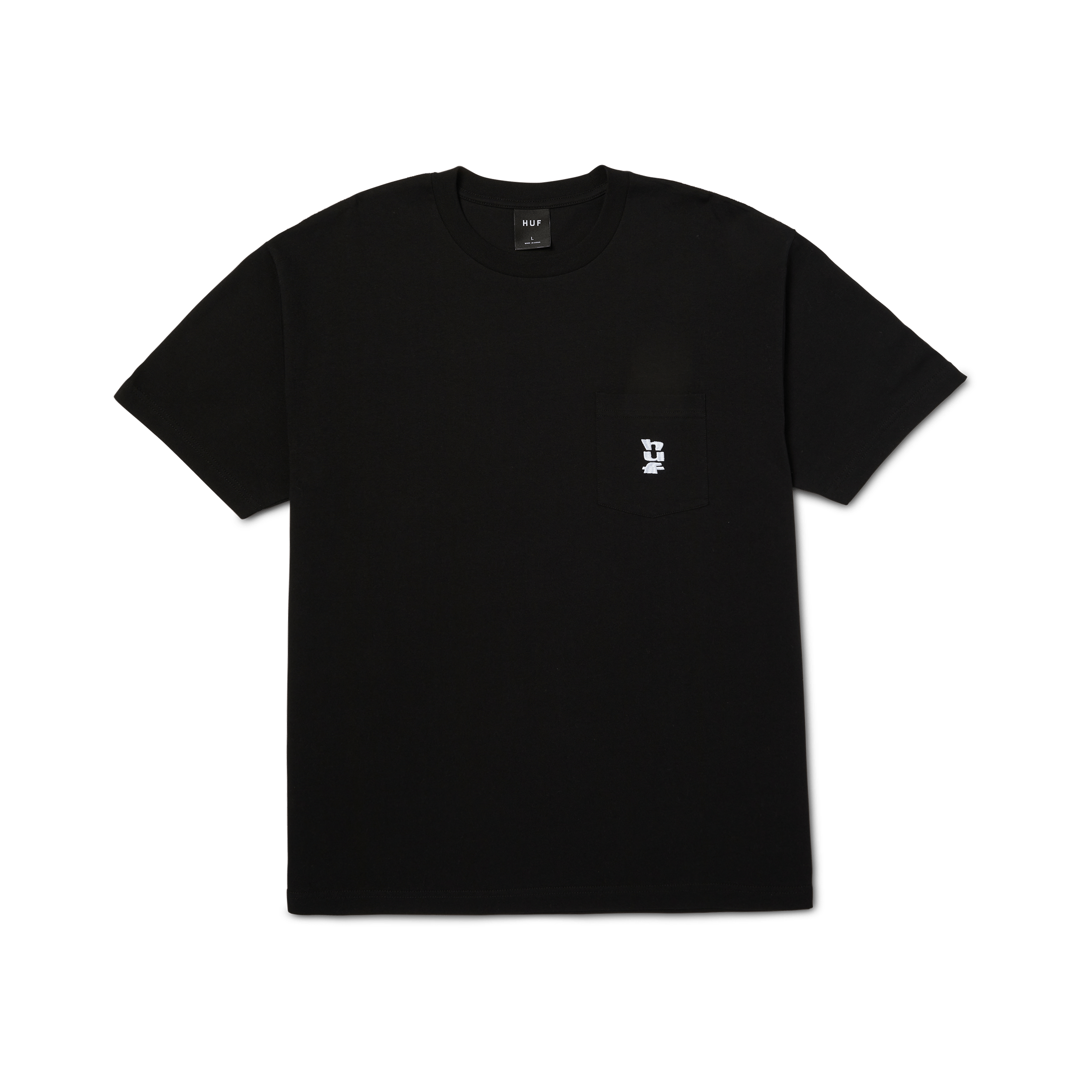 HUF Megablast Pocket Tee - Black - Kubanna