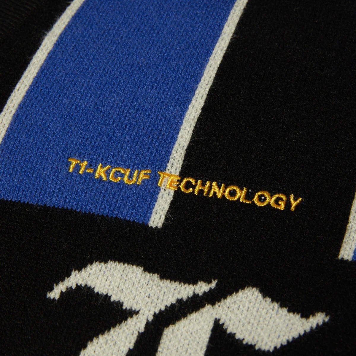 HUF | Midfield Jersey Sweater – Electric Blue - Kubanna