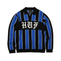 HUF | Midfield Jersey Sweater – Electric Blue - Kubanna
