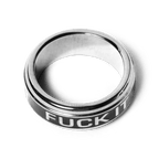 HUF Mono Ring - Silver - Kubanna