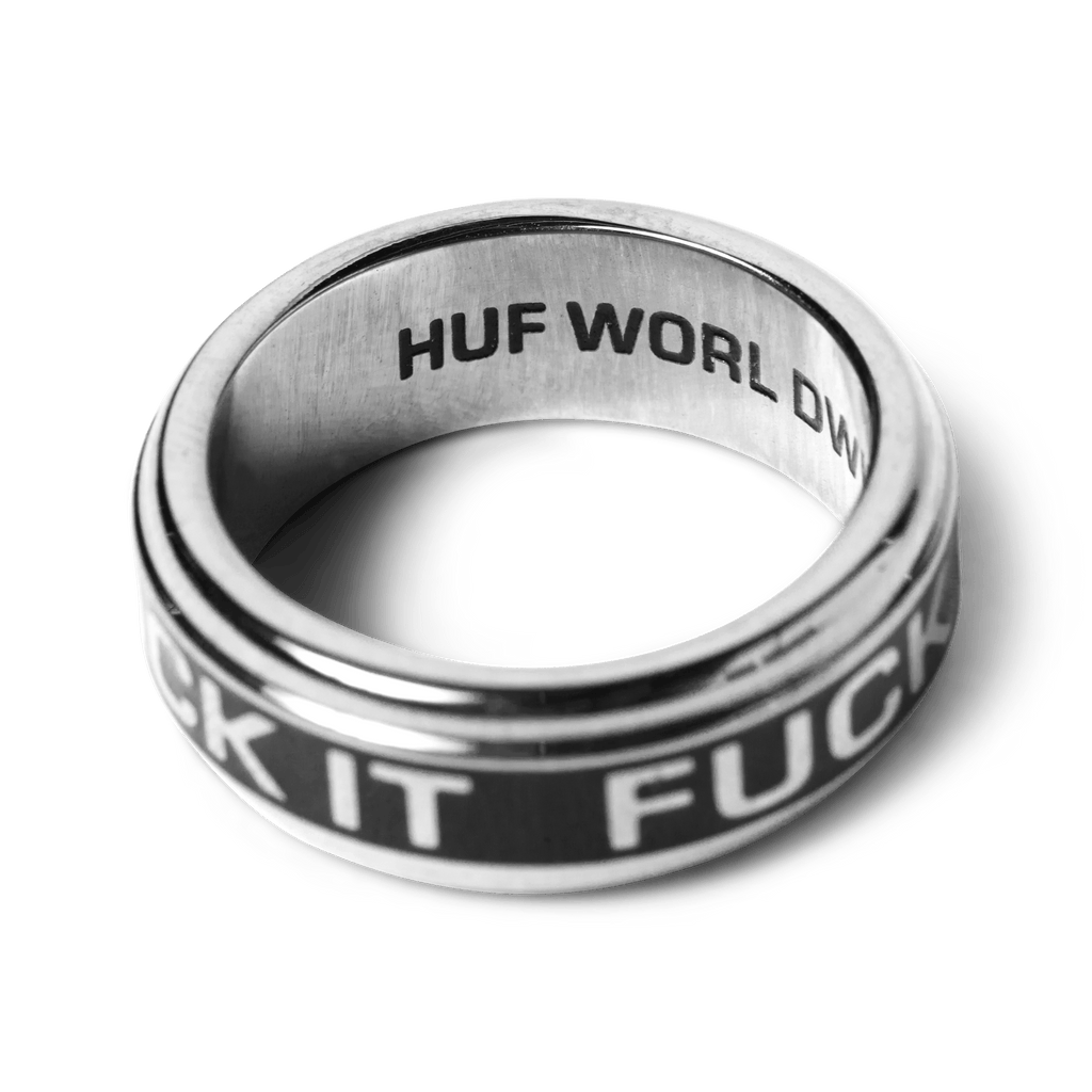 HUF Mono Ring - Silver - Kubanna