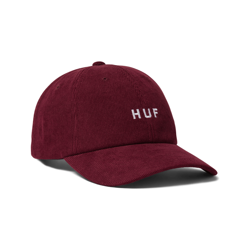 HUF Og Corduroy 6 Panel Cv Hat - Deep Wine - Kubanna