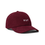 HUF Og Corduroy 6 Panel Cv Hat - Deep Wine - Kubanna