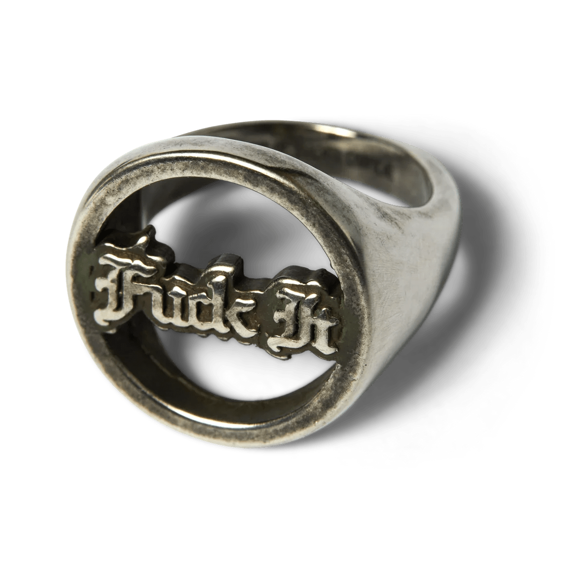 HUF | Old E Exo Ring - Silver - Kubanna