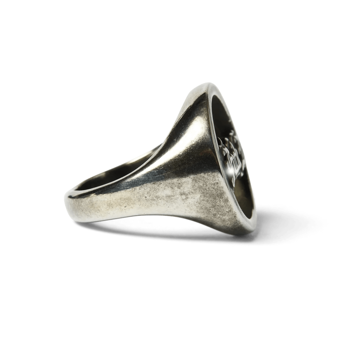 HUF | Old E Exo Ring - Silver - Kubanna