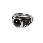 HUF | Onyx Signet Ring – Silver - Kubanna