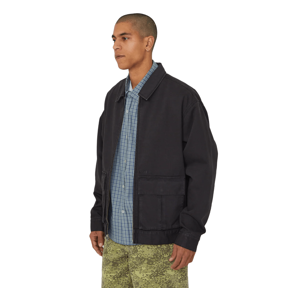 HUF Pacific Work Jacket - Black - Kubanna