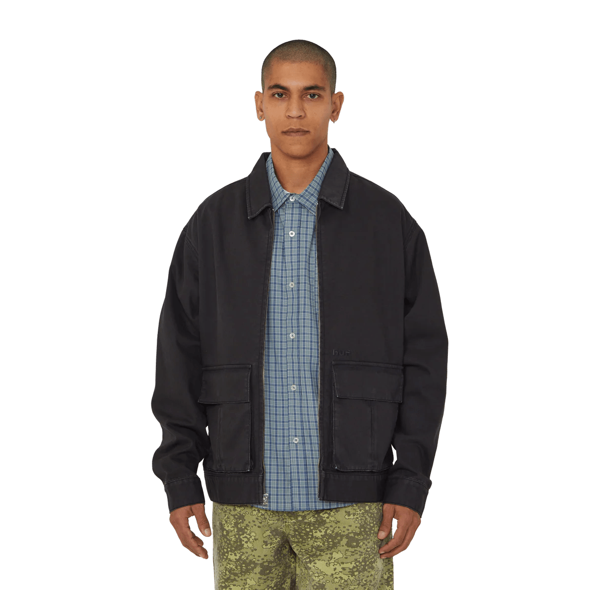 HUF Pacific Work Jacket - Black - Kubanna