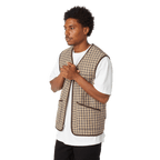 HUF Poynter Reversible Vest - Clay - Kubanna