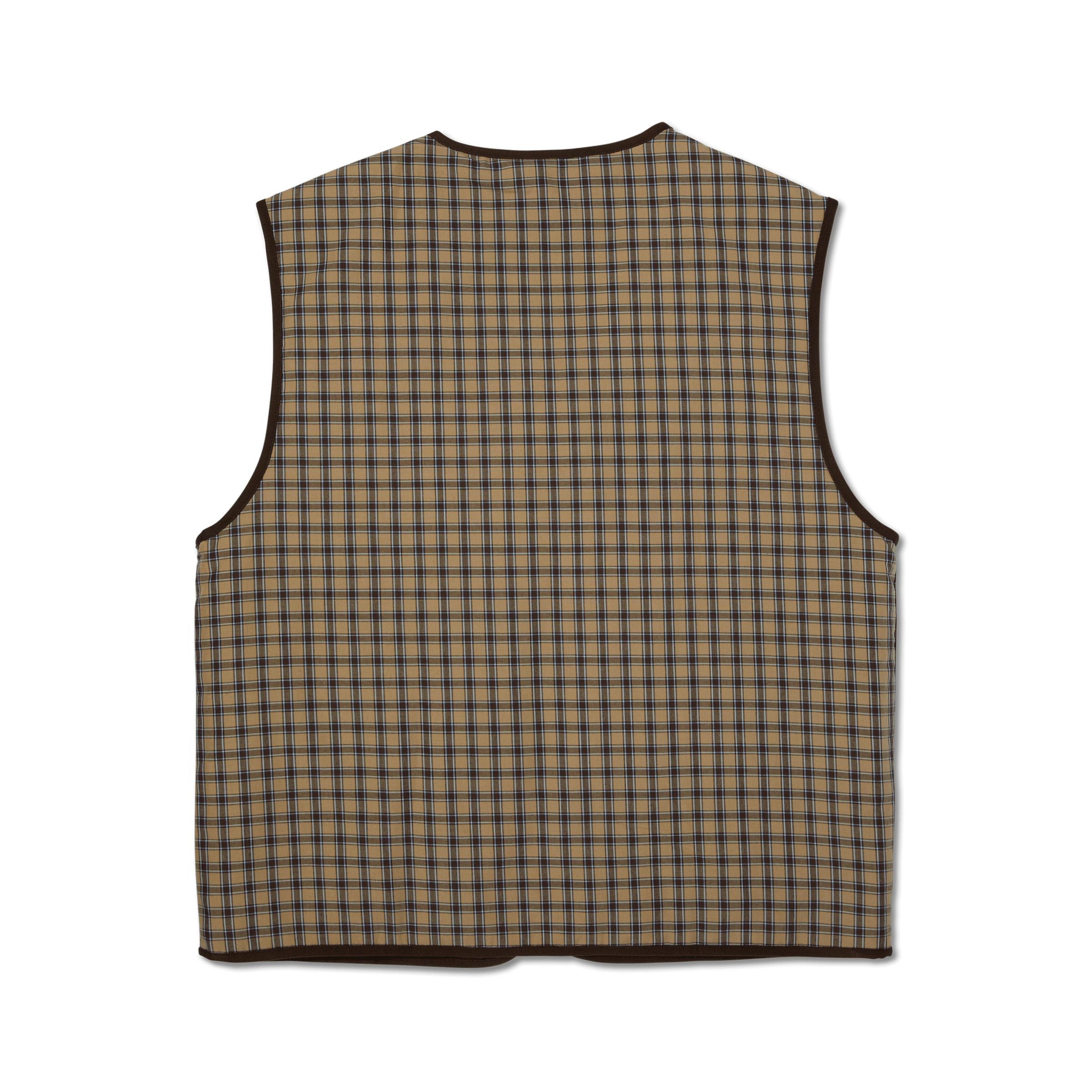 HUF Poynter Reversible Vest - Clay - Kubanna