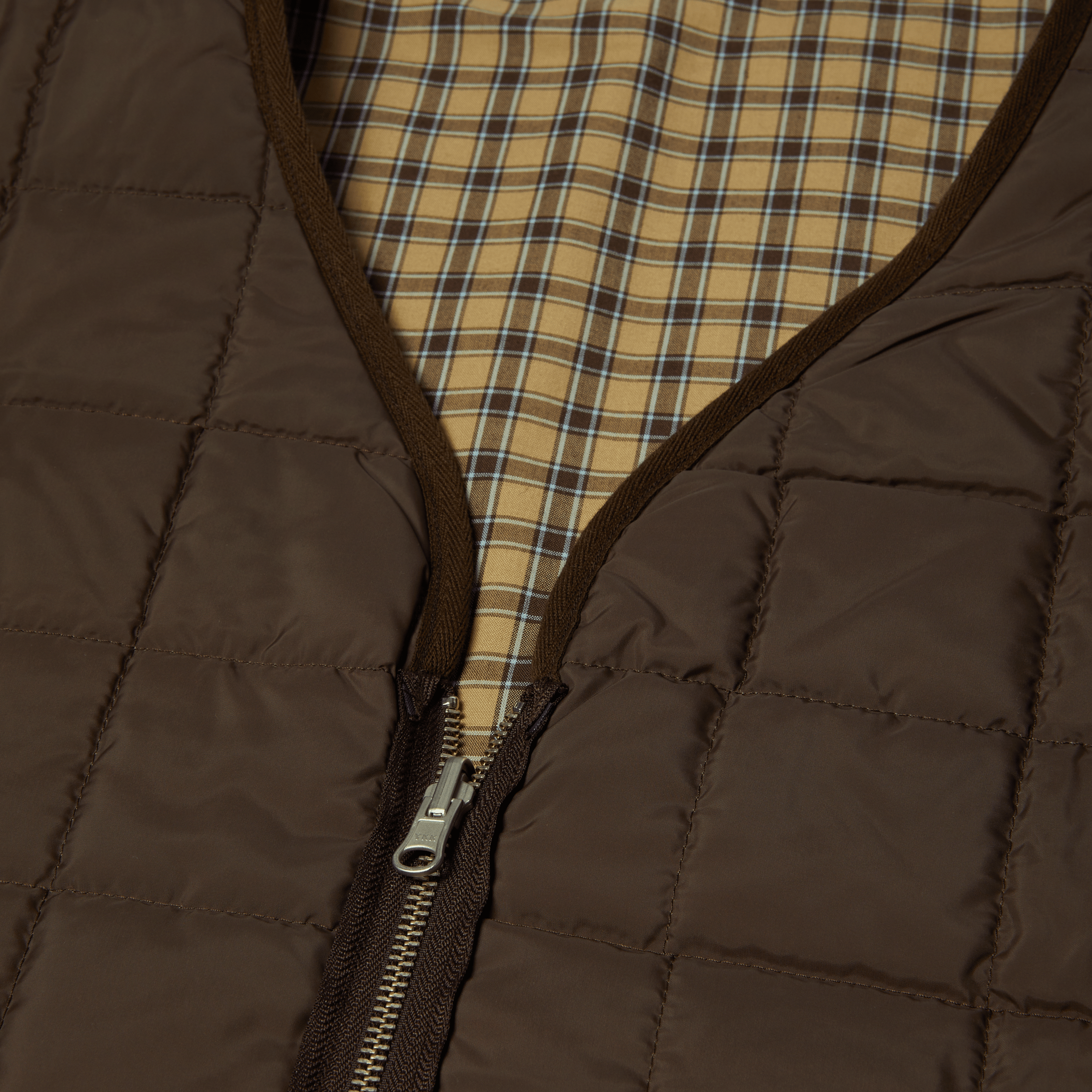 HUF Poynter Reversible Vest - Clay - Kubanna