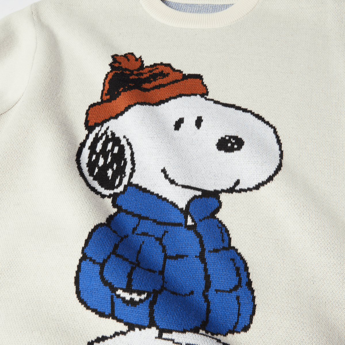 HUF | Snoopy Knitted Sweater - Off-white - Kubanna