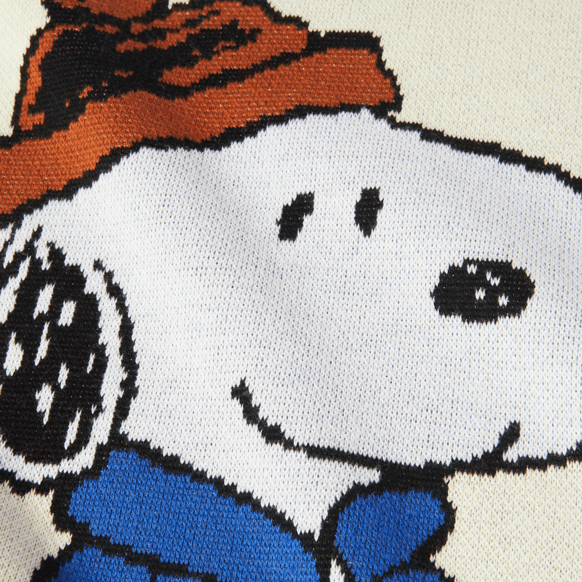 HUF | Snoopy Knitted Sweater - Off-white - Kubanna