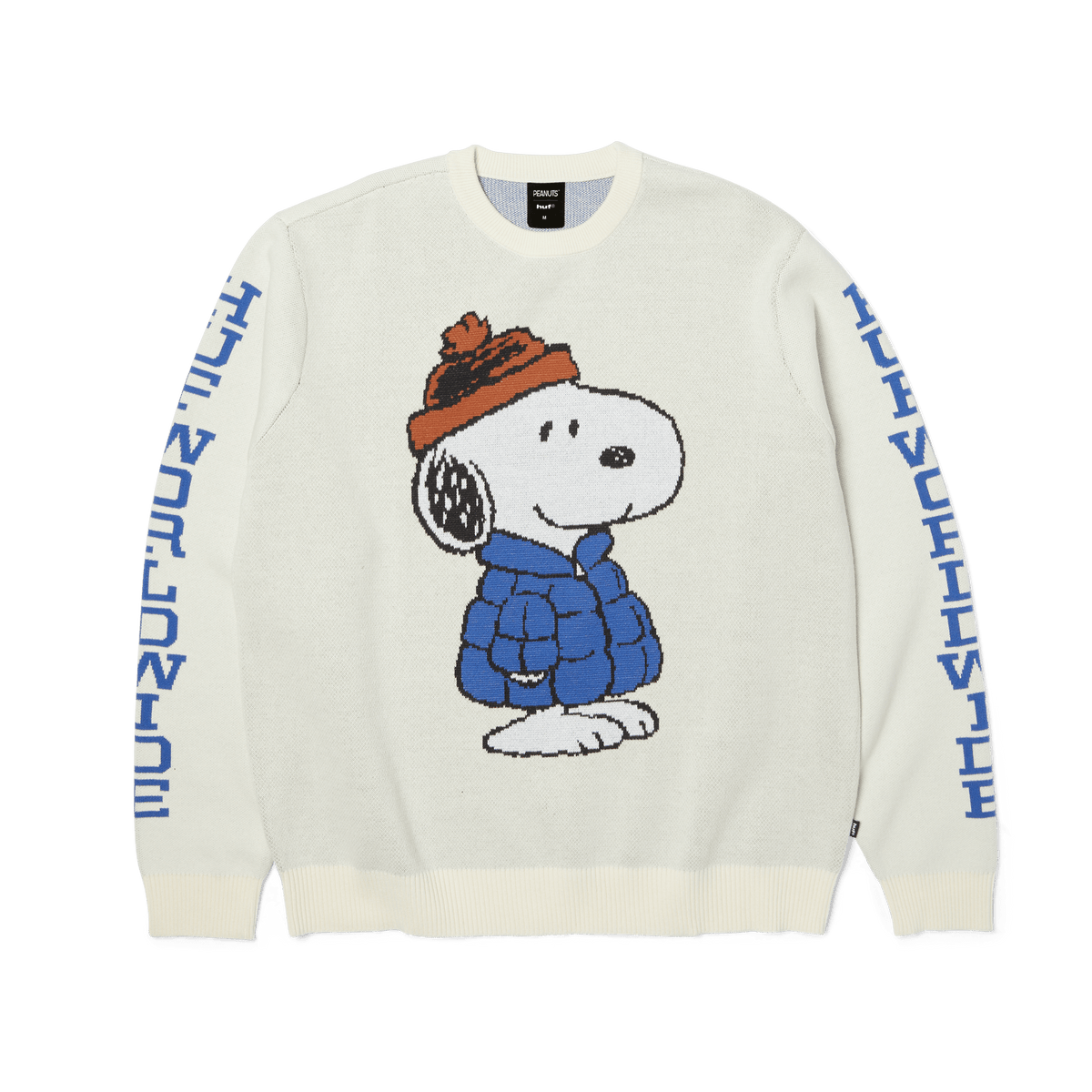 HUF | Snoopy Knitted Sweater - Off-white - Kubanna