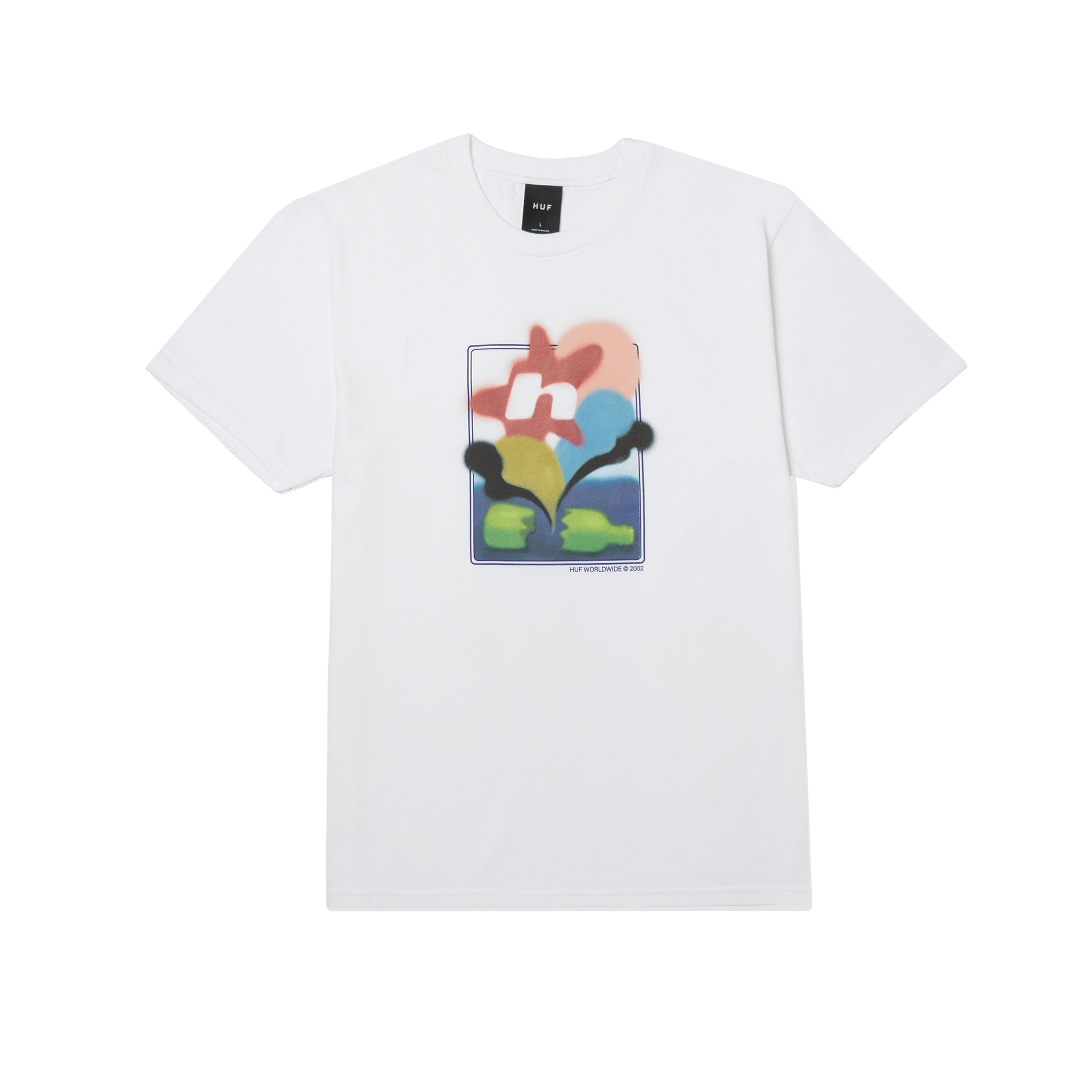 HUF Soft Focus T-shirt - White - Kubanna