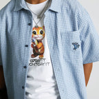 HUF | Stuck On You Plaid Shirt – Ice Blue - Kubanna