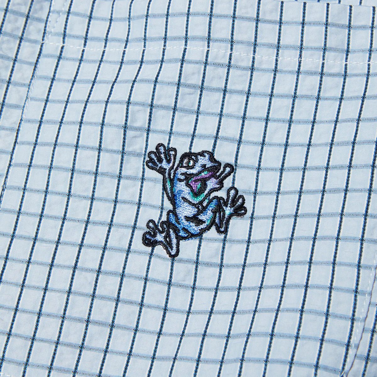 HUF | Stuck On You Plaid Shirt – Ice Blue - Kubanna