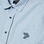 HUF | Stuck On You Plaid Shirt – Ice Blue - Kubanna