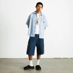 HUF | Stuck On You Plaid Shirt – Ice Blue - Kubanna