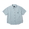 HUF | Stuck On You Plaid Shirt – Ice Blue - Kubanna