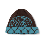 HUF Token Reversible Skull Beanie - Bison - Kubanna