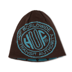 HUF Token Reversible Skull Beanie - Bison - Kubanna
