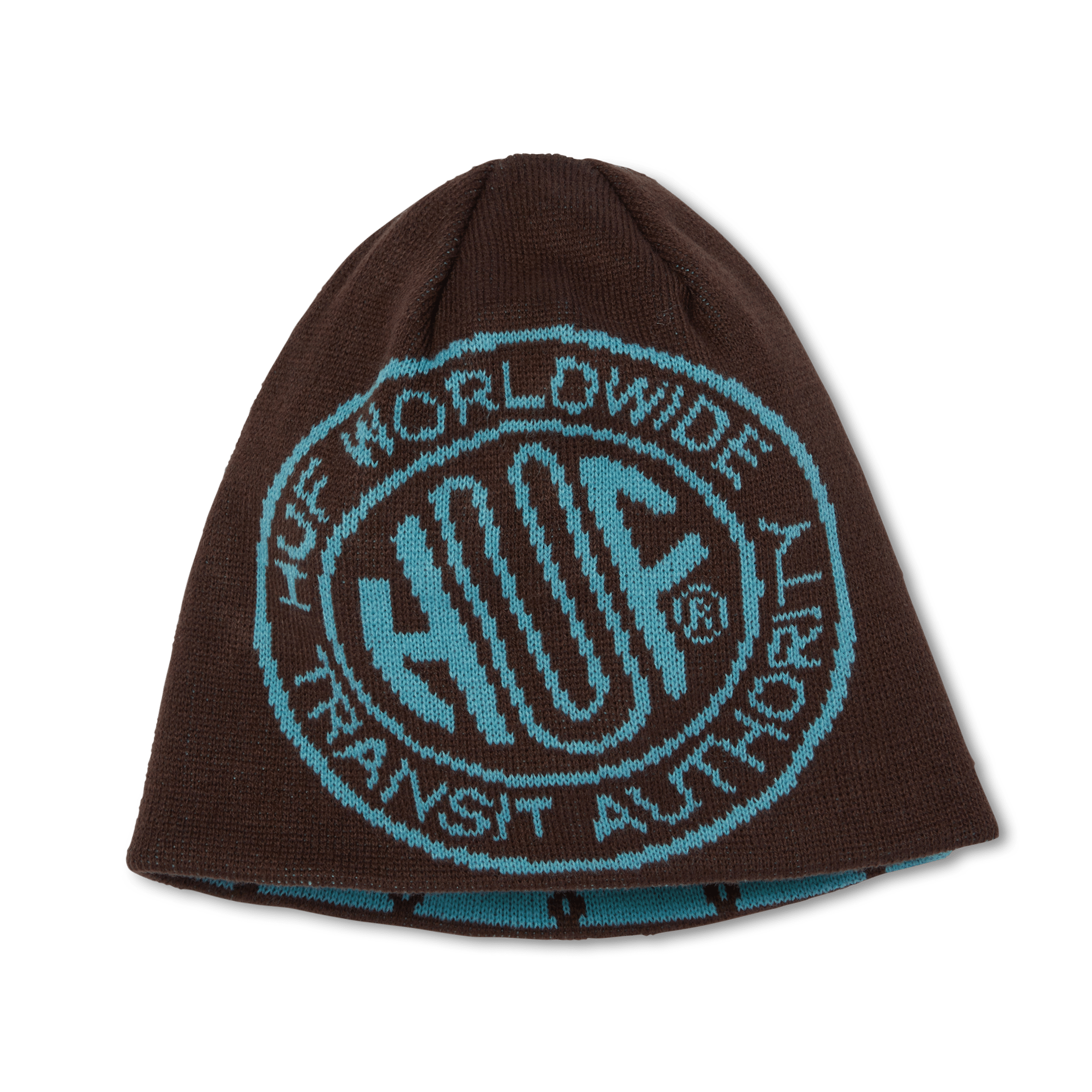 HUF Token Reversible Skull Beanie - Bison - Kubanna