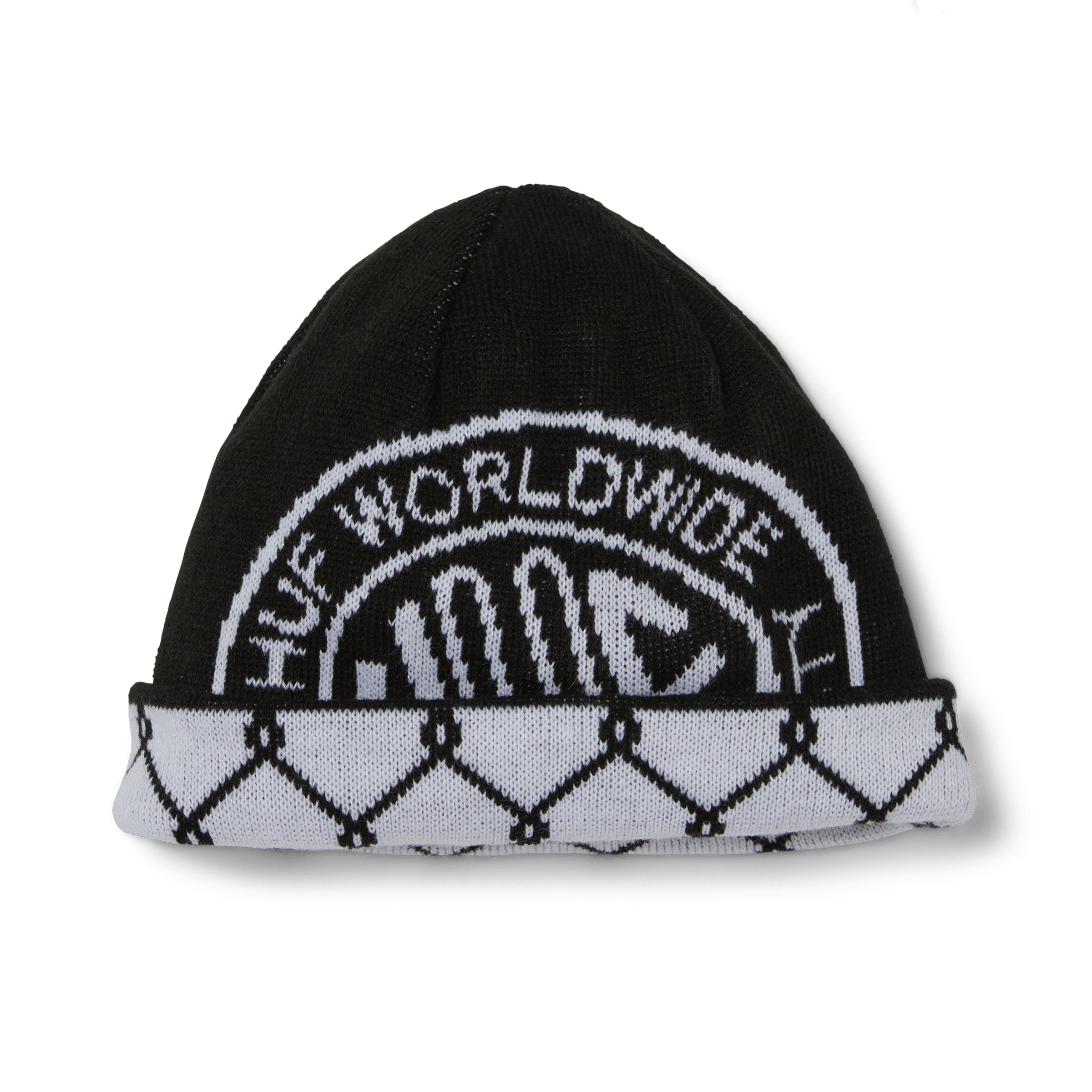 HUF Token Reversible Skull Beanie - Black - Kubanna