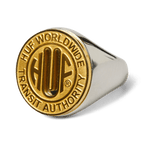 HUF Token Signet Ring - Gold - Kubanna