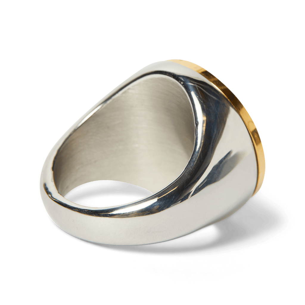 HUF Token Signet Ring - Gold - Kubanna
