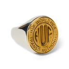 HUF Token Signet Ring - Gold - Kubanna