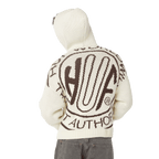 HUF Token Zip Hooded Sweater - Bleach - Kubanna