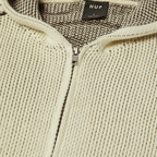 HUF Token Zip Hooded Sweater - Bleach - Kubanna