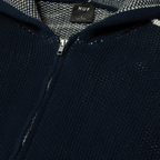 HUF Token Zip Hooded Sweater - Navy - Kubanna