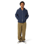 HUF Token Zip Hooded Sweater - Navy - Kubanna