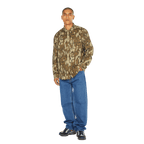 HUF Warped Camo Corduroy Shirt - Muted Camo - Kubanna