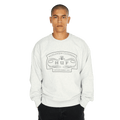 HUF Worldwide Clothiers Crewneck - Heather Grey - Kubanna