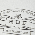 HUF Worldwide Clothiers Crewneck - Heather Grey - Kubanna
