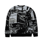 HUF Worldwide Commuter Sweater - Black - Kubanna