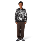 HUF Worldwide Commuter Sweater - Black - Kubanna