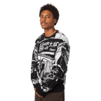 HUF Worldwide Commuter Sweater - Black - Kubanna